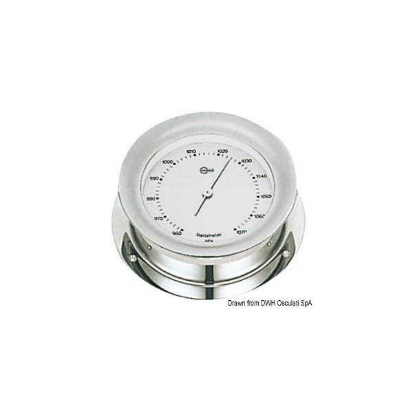 Barometer Quarz verchromt - N°1 - comptoirnautique.com