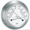 Barigo Sky satin stainless steel/white hygro-thermostat - N°1 - comptoirnautique.com