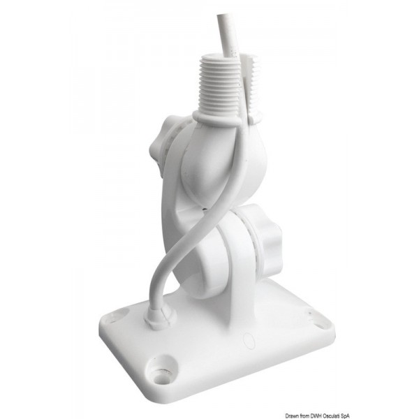 Glomex base in nylon rinforzato con snodo articolato  - N°1 - comptoirnautique.com