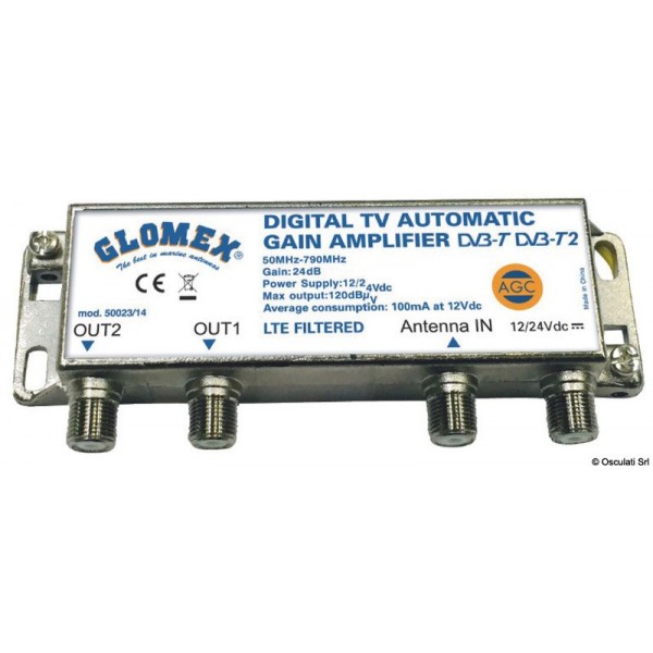 Amplificatore di controllo automatico AGC GLOMEX - N°1 - comptoirnautique.com