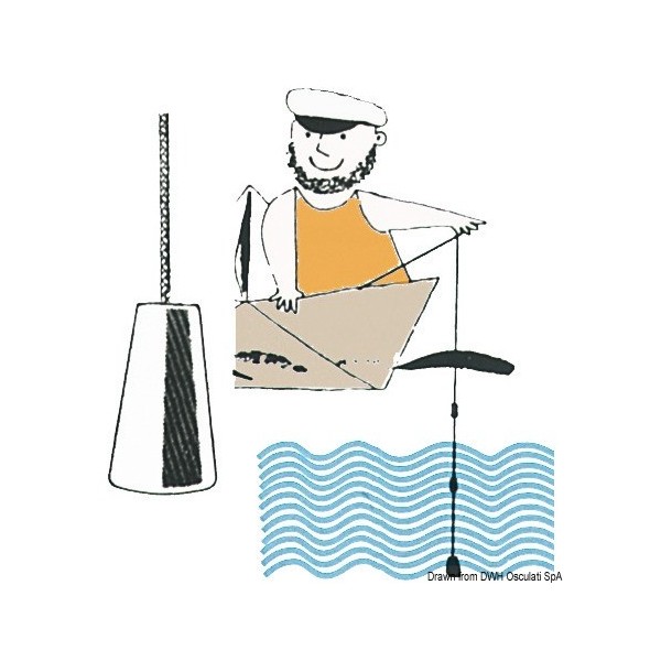 Sonde a main 30 m  - N°2 - comptoirnautique.com