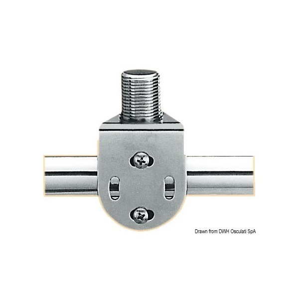 Supporto antenna GPS/VHF AISI 316 - N°1 - comptoirnautique.com