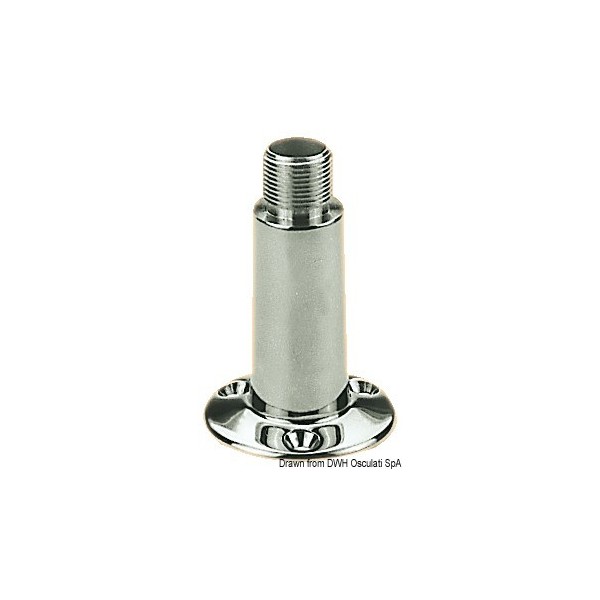 Base di supporto per antenne GPS/VHF AISI 316 - N°1 - comptoirnautique.com