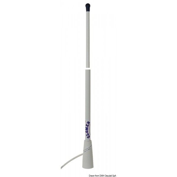 Glomex antenna in fibra di vetro per CB 150 cm  - N°1 - comptoirnautique.com