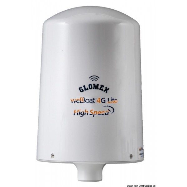 GLOMEX Antenna WeBBoat 4G lite ad alta velocità - N°1 - comptoirnautique.com