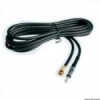 Cavo radio AM/FM maschio a presa Motorola 3,6 m - N°1 - comptoirnautique.com