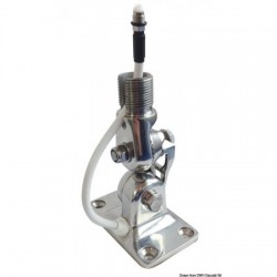 Stainless steel hinged bracket