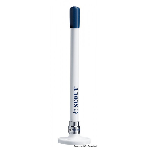Very compact, removable SCOUT VHF antenna - N°1 - comptoirnautique.com 