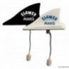 GLOMEX MAKO Antenna VHF 250mm nera