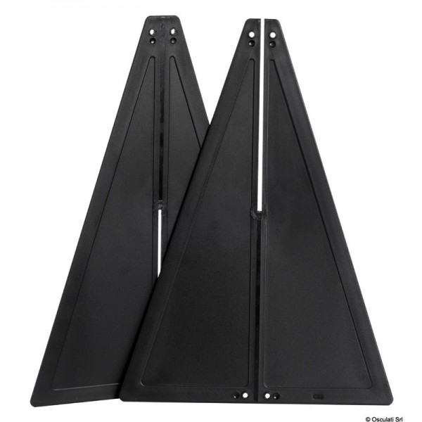 Cono di ormeggio nero - N°2 - comptoirnautique.com