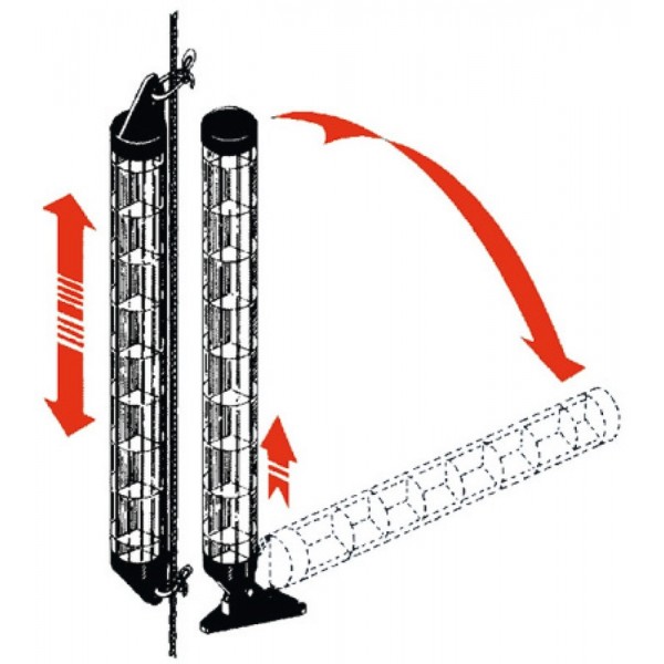 Reflector de radar supercompacto con base plegable - N°2 - comptoirnautique.com