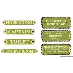 Engine Room bronze plate