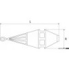 Ancla flotante de doble cono Heavy Tug HT 48 L - N°4 - comptoirnautique.com 