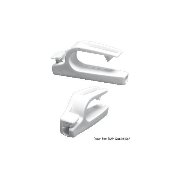 Fissaggio pare-Fend Fix courante 6/8 mm  - N°1 - comptoirnautique.com