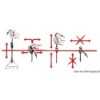 Fissaggio pare-Fend Fix courante 6/8 mm  - N°2 - comptoirnautique.com