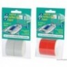 Nastro riflettente bianco 2,5 m x 25 mm (2 rotoli da 25 mm x 2,5 m)
