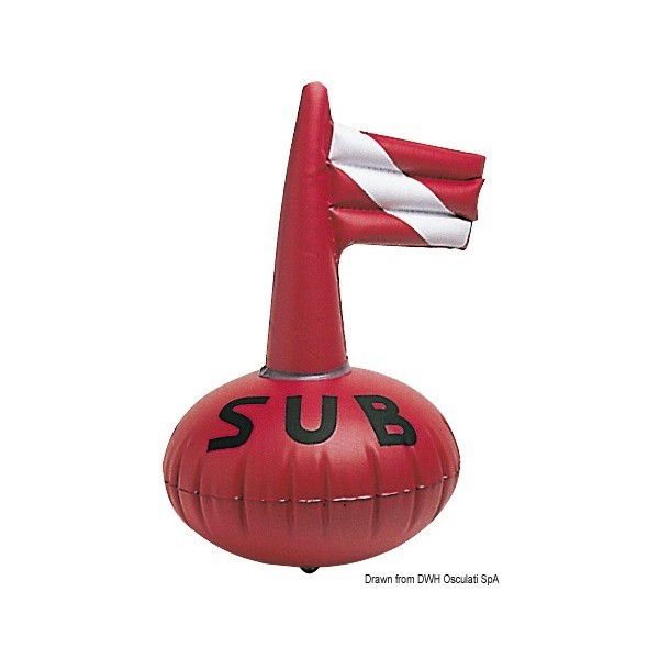 Mini boa subacquea gonfiabile 38 x 50 cm - N°1 - comptoirnautique.com