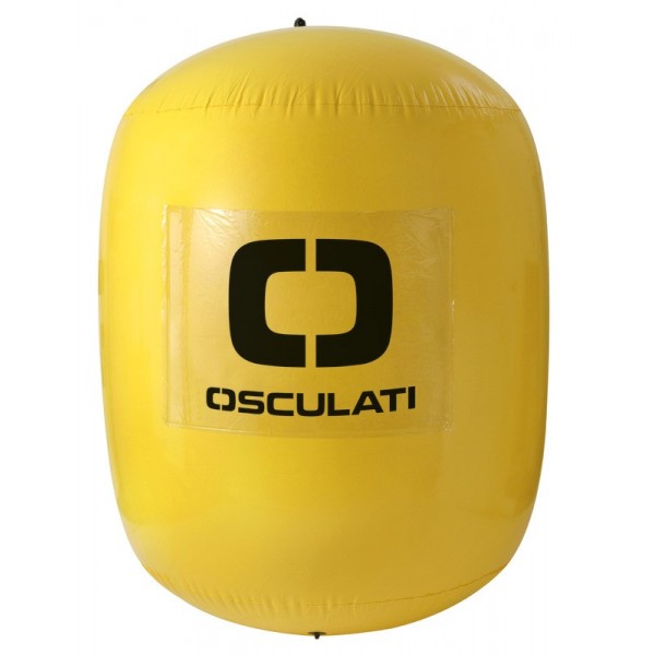 Giant yellow regatta buoy 150 x 160 cm - N°1 - comptoirnautique.com