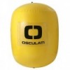 Giant yellow regatta buoy 150 x 160 cm - N°1 - comptoirnautique.com 