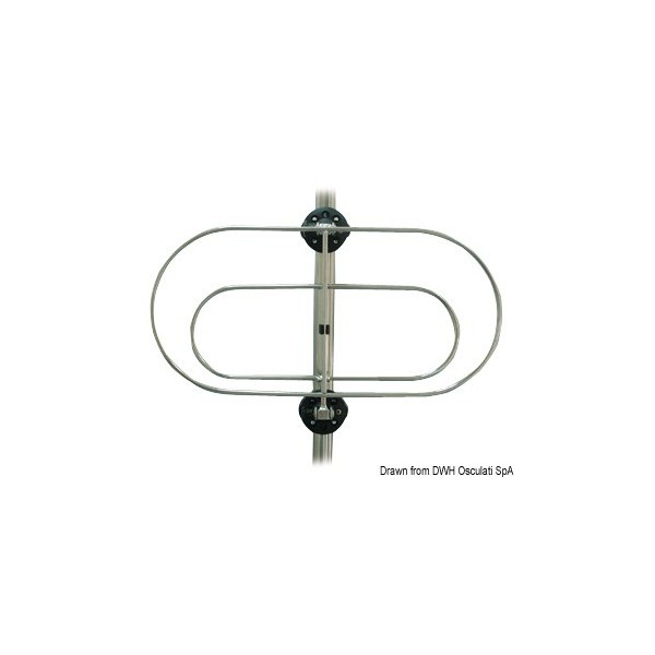 Puerta guardabarros abatible 300 x 160 mm - N°2 - comptoirnautique.com