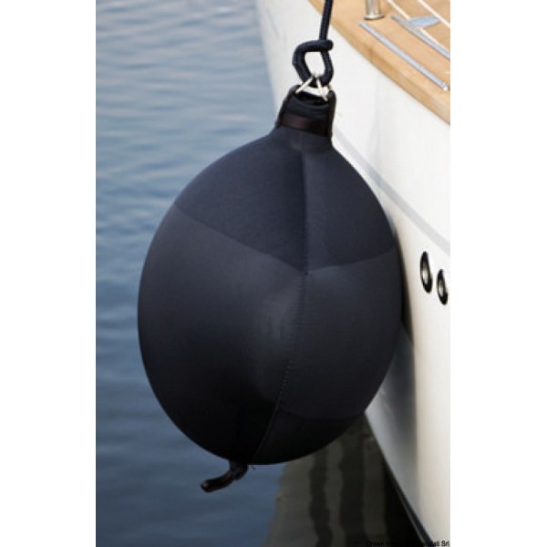 Pare-battage gonflable FENDERTEX S60 gris foncé  - N°2 - comptoirnautique.com 