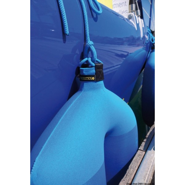 Pare-battage gonflable FENDERTEX T124 noir  - N°2 - comptoirnautique.com 