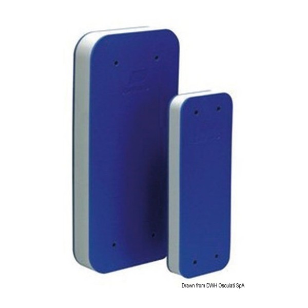 Pare-battage plat en EVA bleu   PE 490 mm  - N°1 - comptoirnautique.com