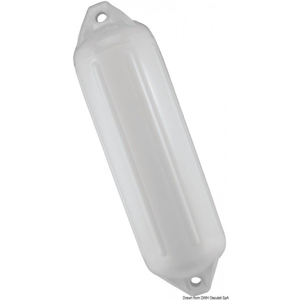 Para-choques branco Polyform NF3 - N°1 - comptoirnautique.com