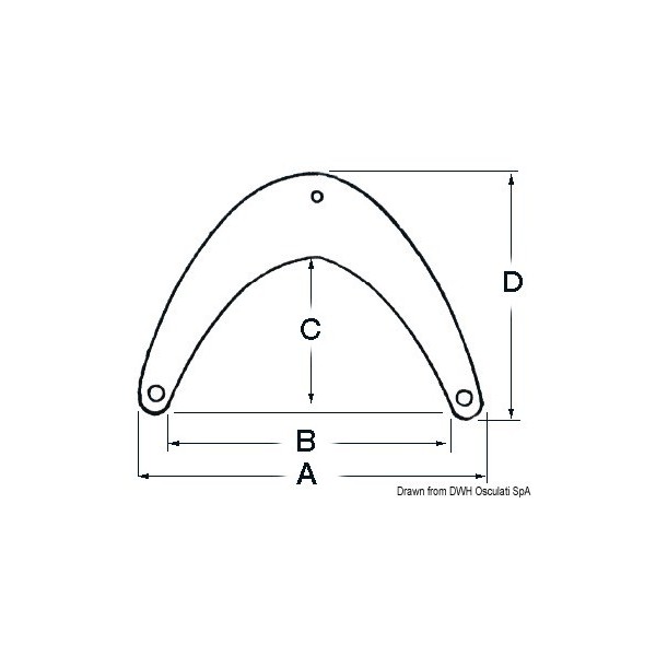 Blown PVC fender 35 x 33 cm - N°2 - comptoirnautique.com 