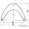 Guardabarros de PVC soplado 55 x 47 cm - N°2 - comptoirnautique.com 