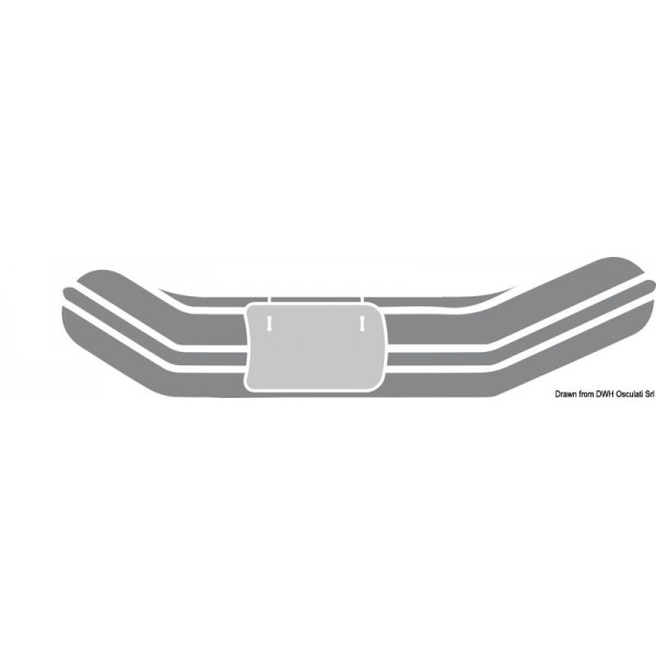 Defensa para barcos 250 x 500 mm - N°2 - comptoirnautique.com