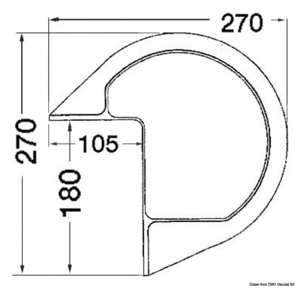 Para-choques de PVC insuflável branco para pontão - N°2 - comptoirnautique.com 