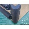 Para-choques de pontão Angolo azul 800 mm - N°2 - comptoirnautique.com 