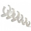 Clip plastique robuste blanc 30 mm (vendu par 10) - N°1 - comptoirnautique.com