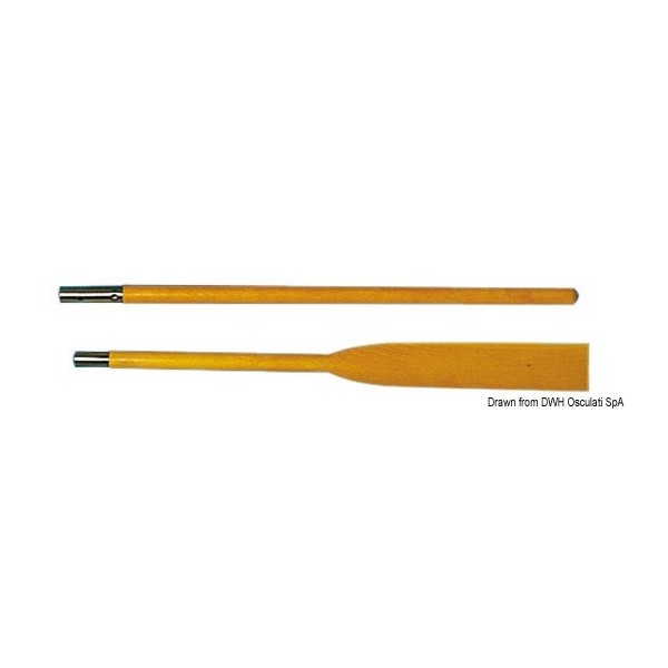 Beech oars for canoes 165 cm - N°1 - comptoirnautique.com