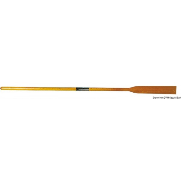 Aviron en hêtre pour canots 190 cm  - N°2 - comptoirnautique.com