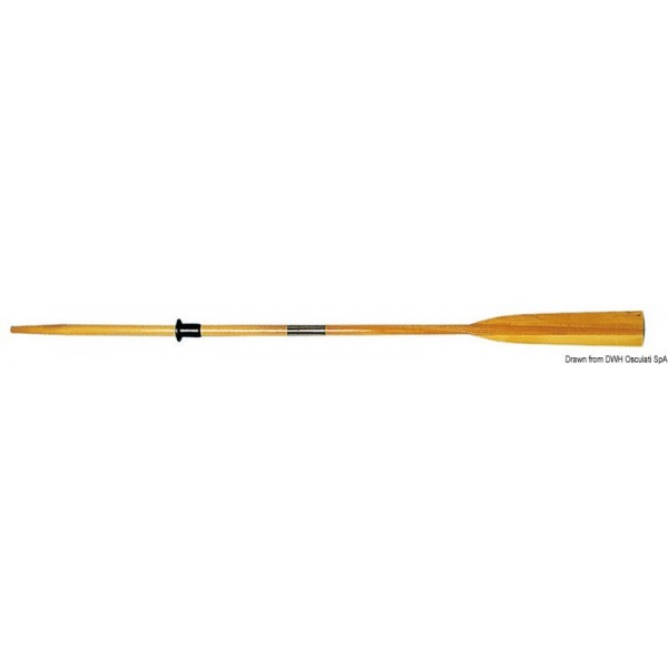 Beech split oar 250 cm - N°2 - comptoirnautique.com