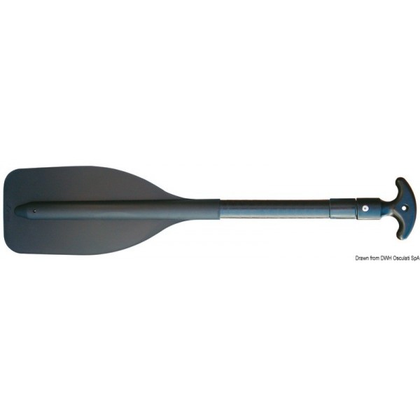 Mini telescopic paddle - N°1 - comptoirnautique.com 