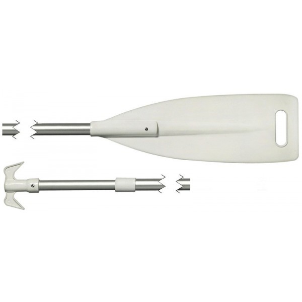 Paletta telescopica con asta per luccio da 90/160 cm - N°1 - comptoirnautique.com
