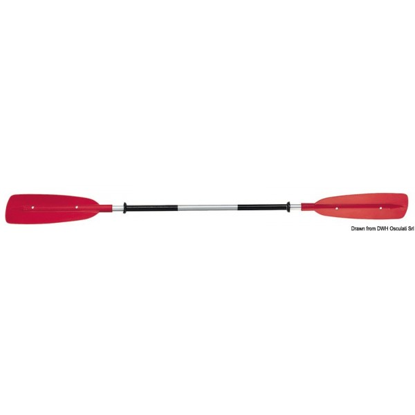 Double canoe paddle 215 cm - N°2 - comptoirnautique.com 