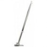 30° stainless steel flagpole - 120 cm + stainless steel bracket