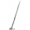 Asta per bandiera in acciaio inox 30° - 120 cm + supporto in acciaio inox - N°1 - comptoirnautique.com