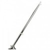 30° stainless steel flagpole - 120 cm + stainless steel bracket - N°2 - comptoirnautique.com