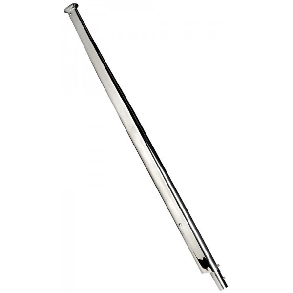 Stainless steel flagpole with profiled section - 61 cm - N°1 - comptoirnautique.com