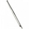 Stainless steel flagpole with profiled section - 61 cm