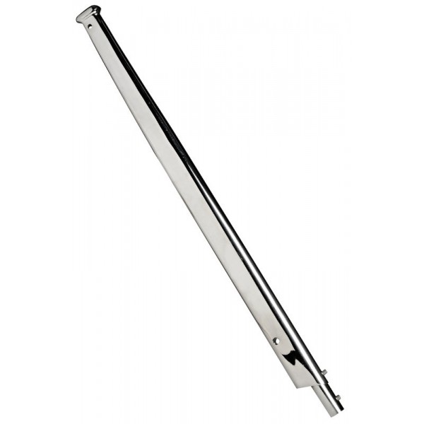 Stainless steel flagpole with profiled section - 61 cm - N°2 - comptoirnautique.com