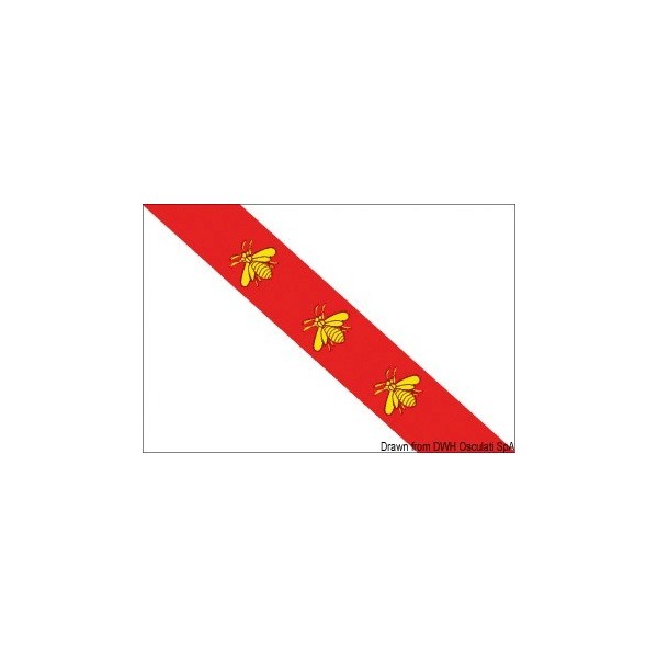 Regionalpavillon Elbe 20 x 45 cm - N°1 - comptoirnautique.com