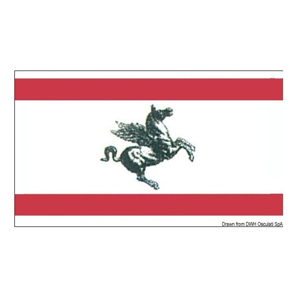 Regionalpavillon Toskana 30 x 45 cm - N°1 - comptoirnautique.com