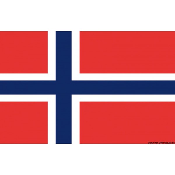 Pabellón de Noruega 20 x 30 cm - N°1 - comptoirnautique.com