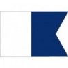 Flag letter A 20 x 30 cm - N°1 - comptoirnautique.com